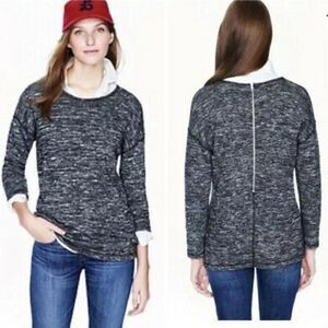 J.CREW jaspé space dye tunic size S